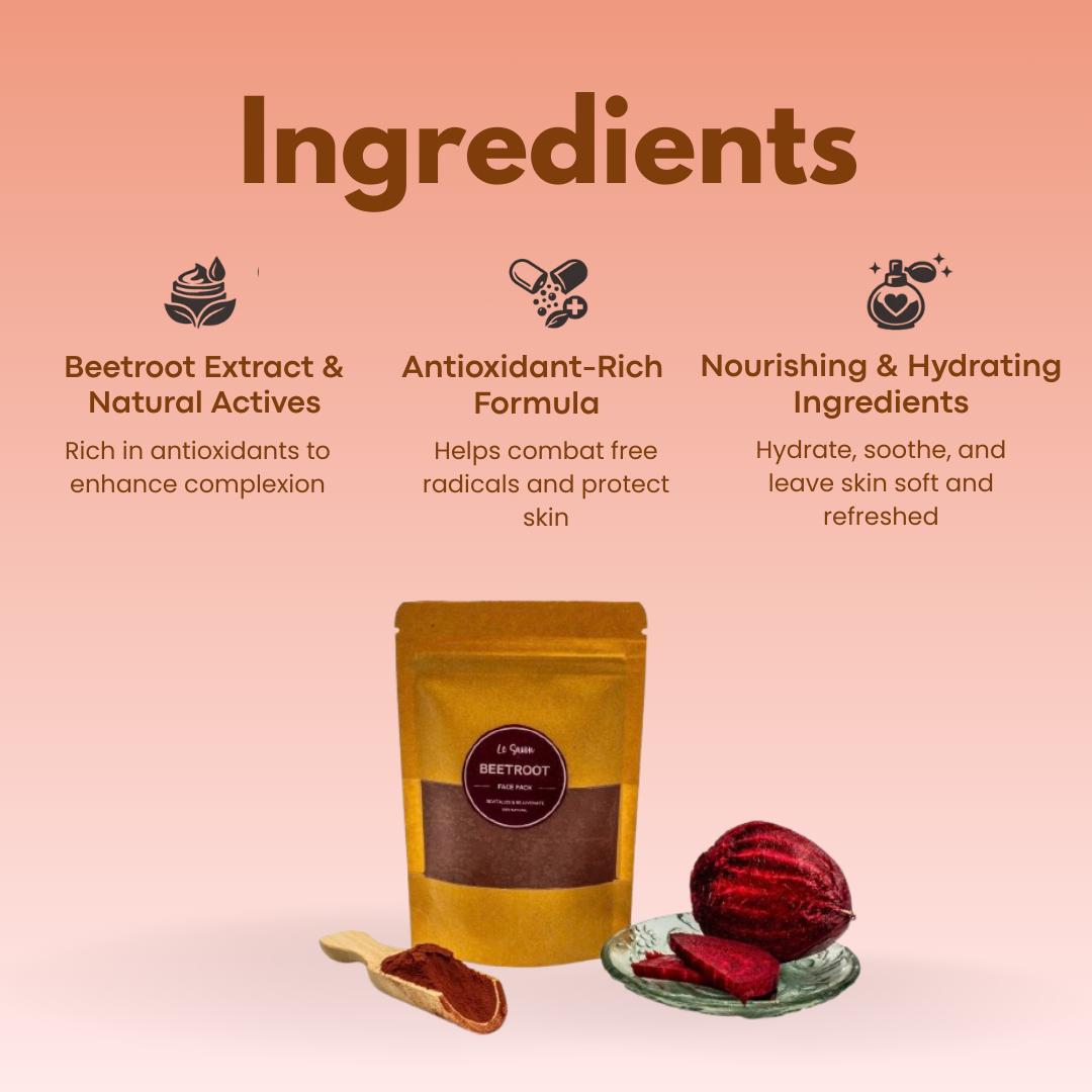 Beetroot Face Pack