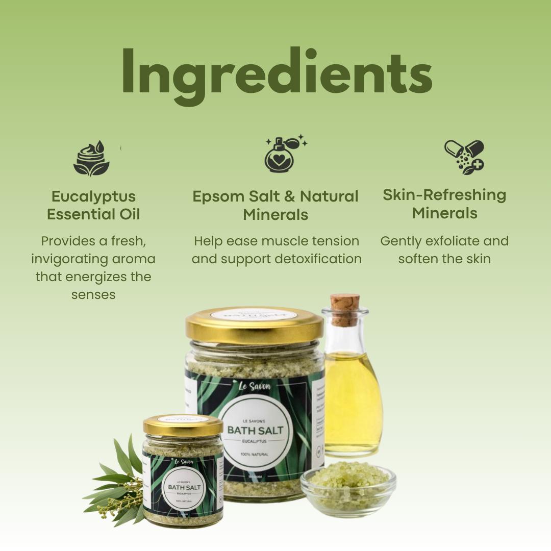 Eucalyptus Bath salts