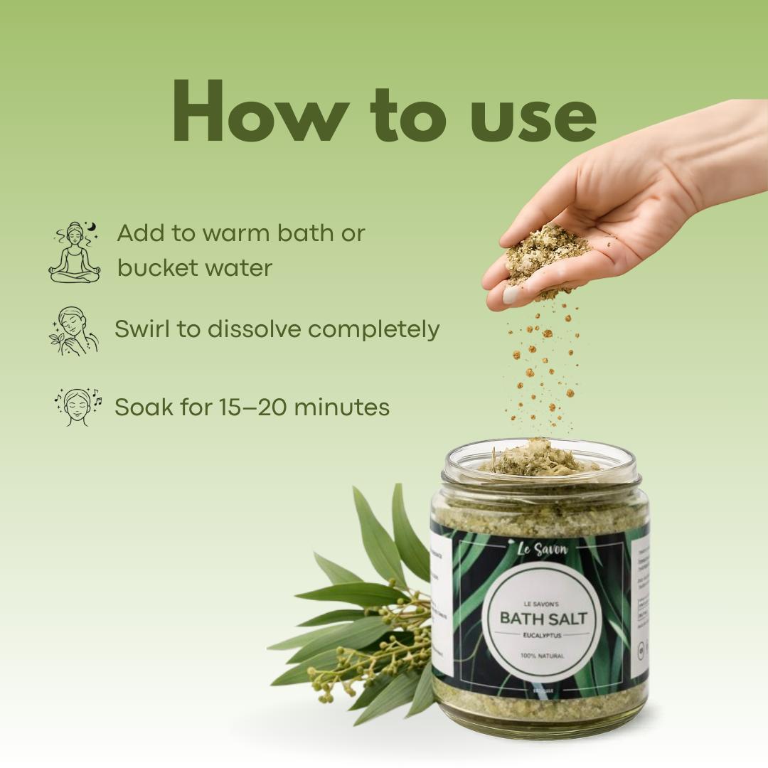 Eucalyptus Bath salts