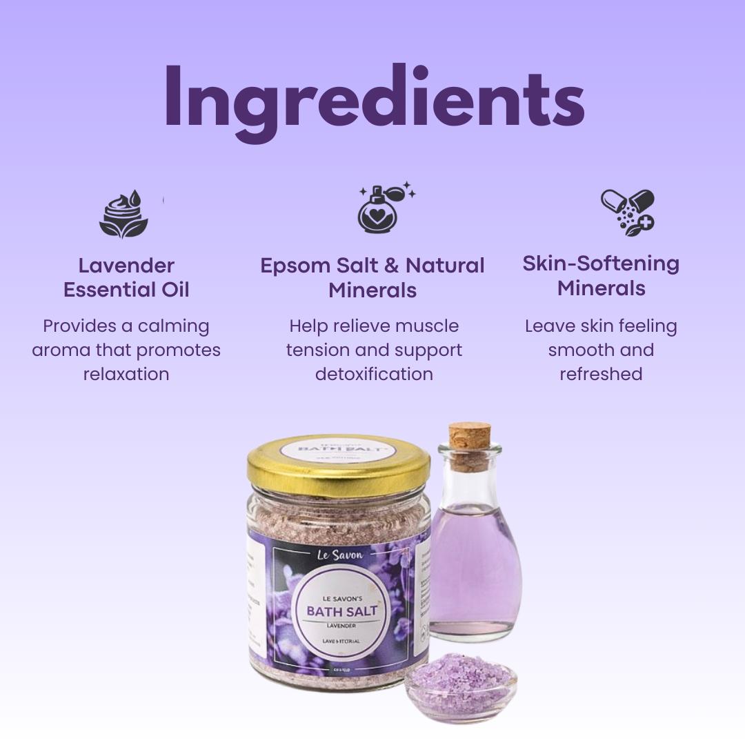 Lavender Bath salts