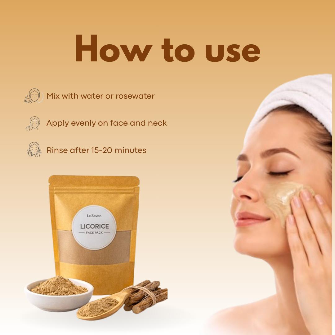 Licorice Face Pack