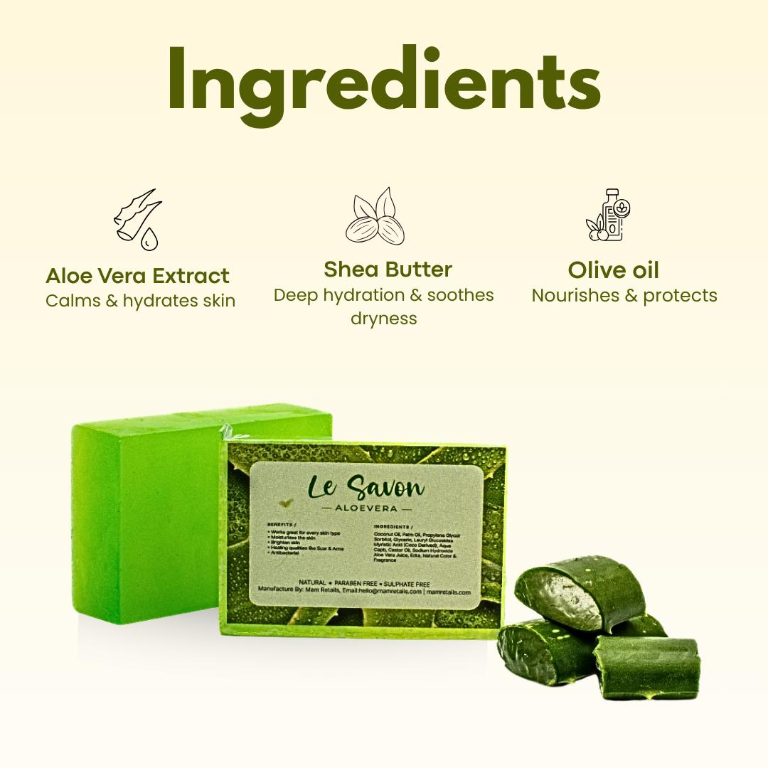 Aloe Vera Bathing Bar