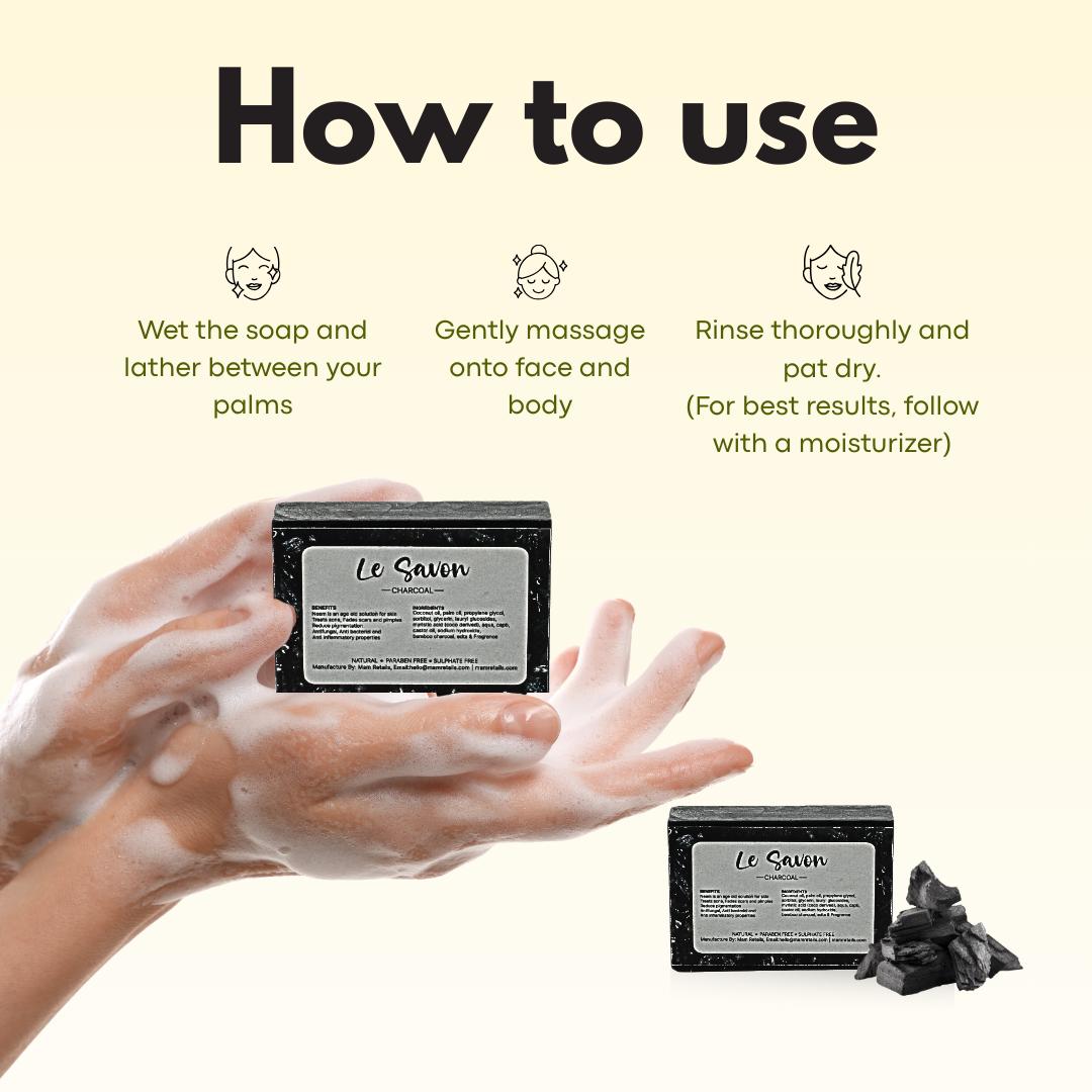 Charcoal Bathing Bar