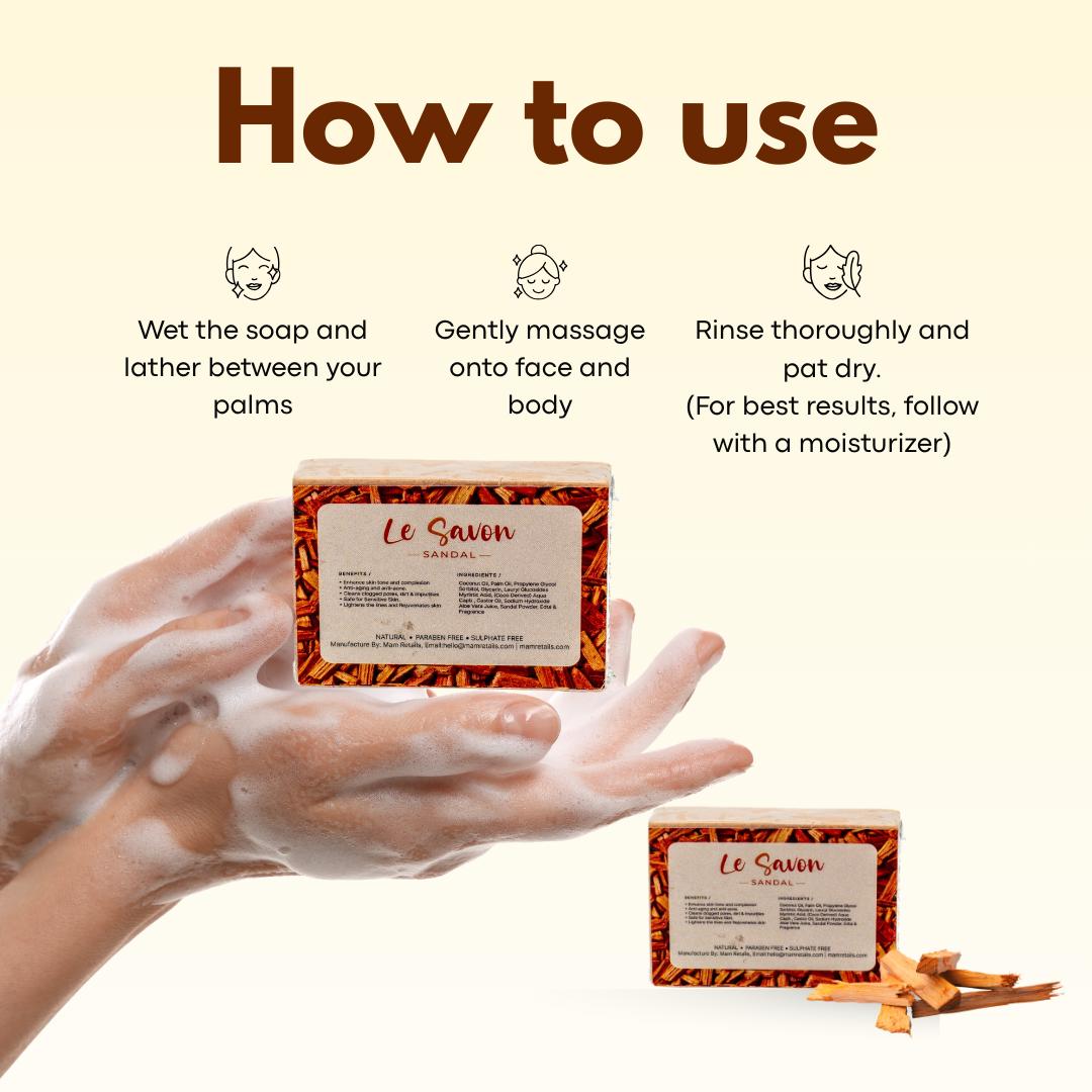 Sandal Bathing Bar
