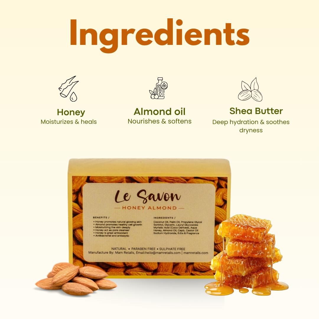 Honey Almond Bathing Bar