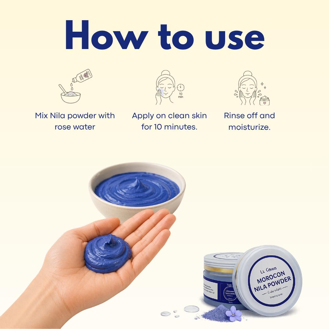 Moroccan Nila Powder Face Clay Mask